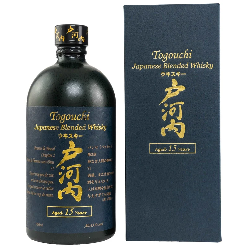 Togouchi | 15 Jahre | Blended Japanese Whisky | 43,8%