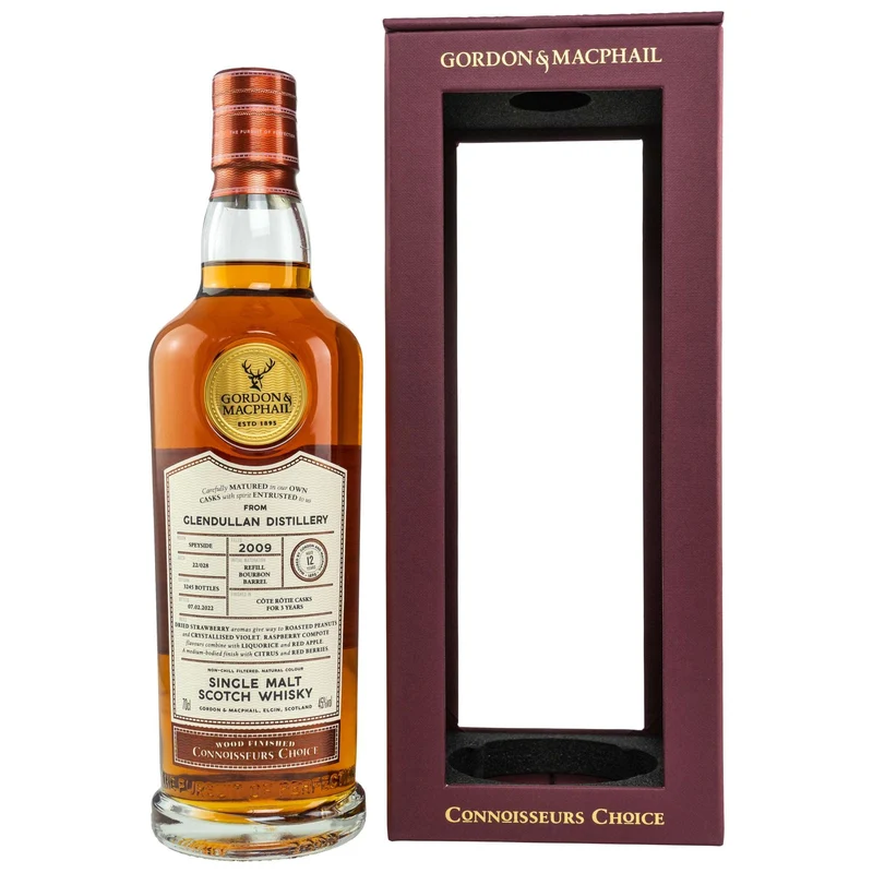 Glendullan | 12 Jahre | 2009/2022 | Connoisseurs Choice | Gordon & MacPhail | 45%