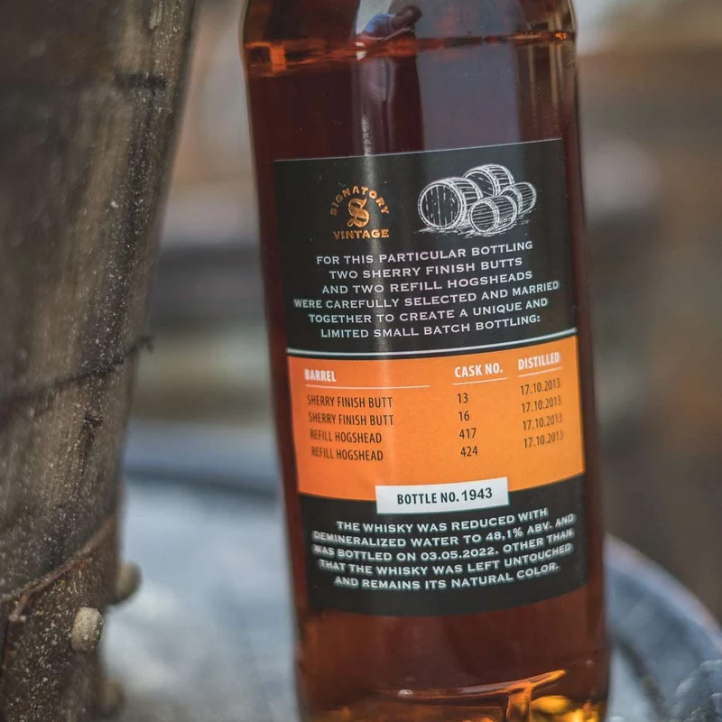 Ben Nevis | 8 Jahre | Vintage 2013 | Signatory Vintage | Small Batch Edition #11 | 48,1%