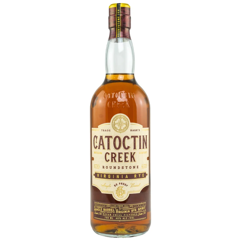 Catoctin Creek | Roundstone Rye | Single Barrel | Virginia Rye Whisky | 40%
