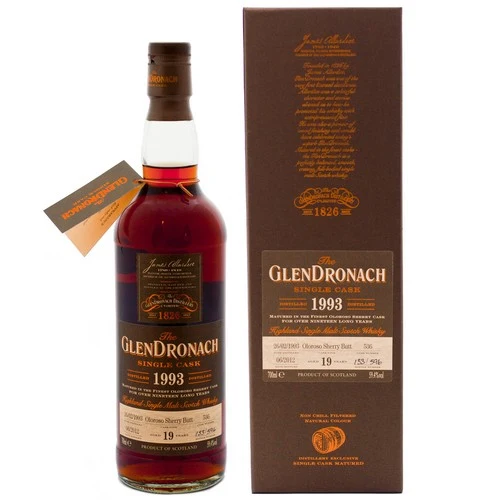 Glendronach 19 Year Old Batch 6 Cask #536