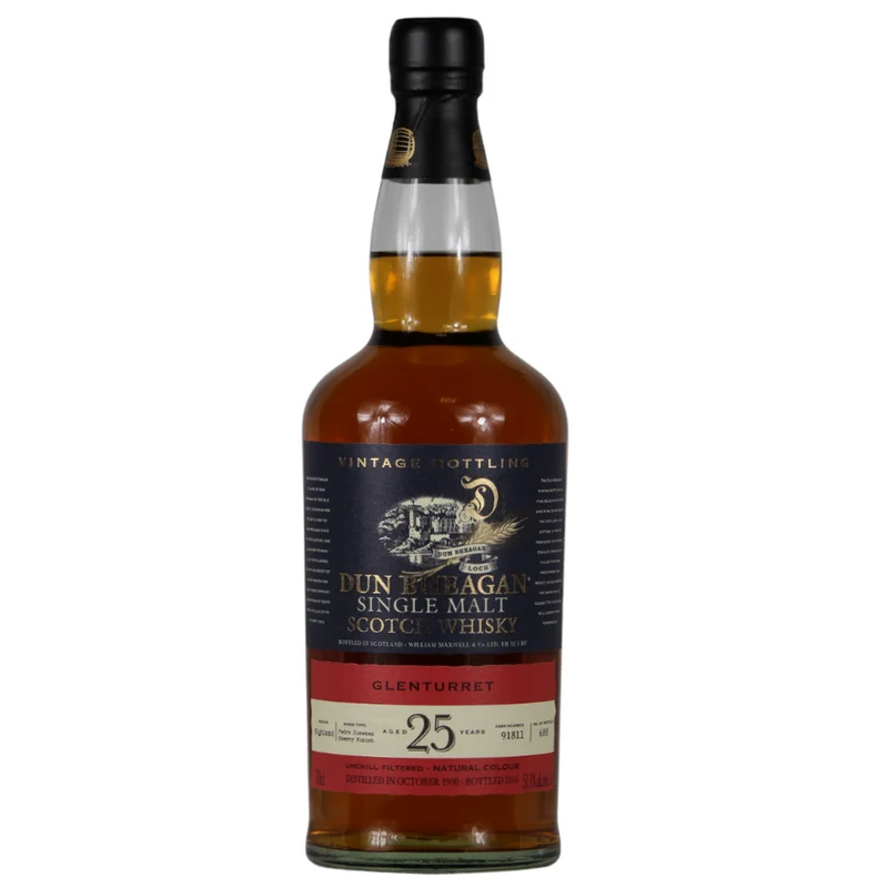 Glenturret 25 Jahre 1990/2016 Cask #91811 51,1% 0,7l