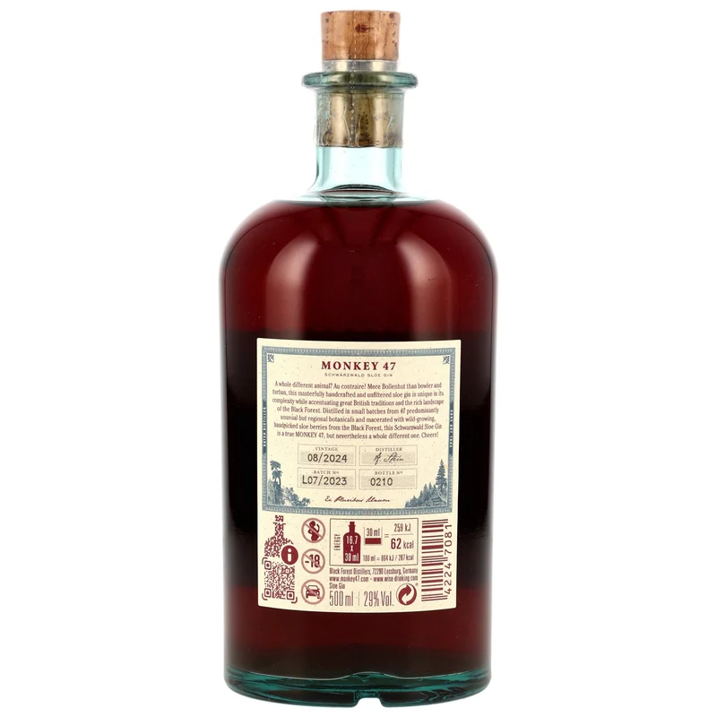 Monkey 47 Sloe Gin 29% 0,5l