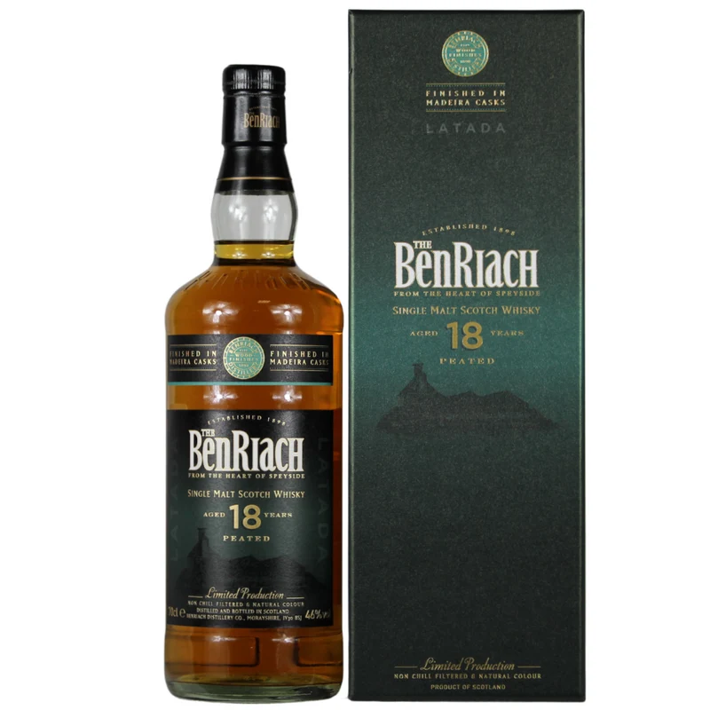 Benriach 18 Jahre Peated Madeira Cask Finish 46% 0,7l