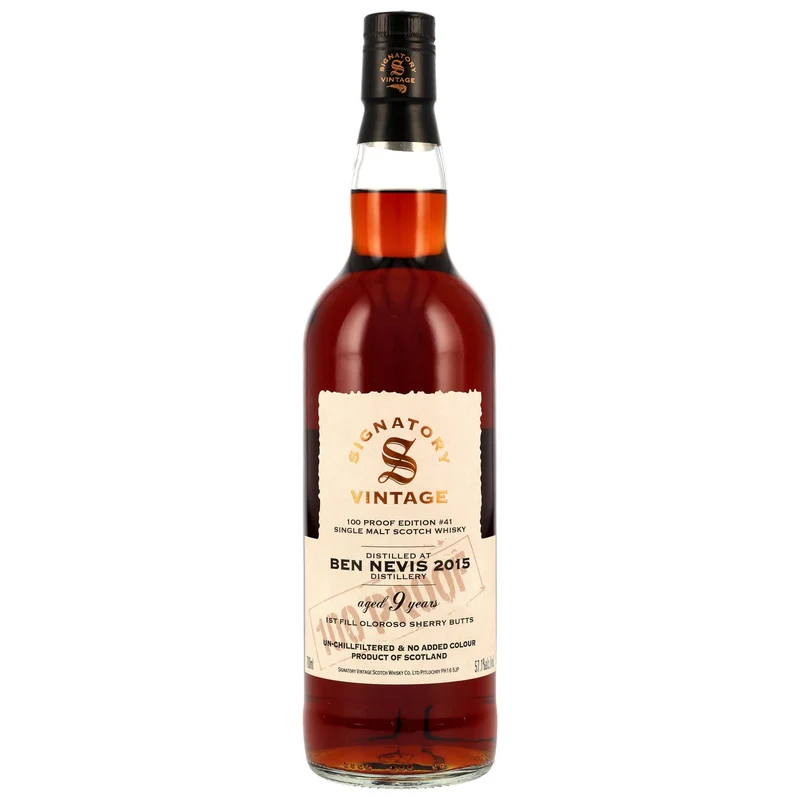Ben Nevis 9 Jahre 2015/2025 SV 100 Proof Edition #41 57,1% 0,7l