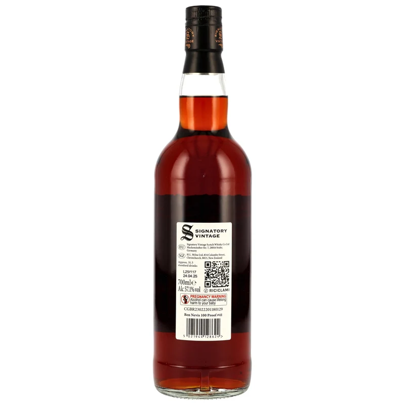 Ben Nevis 9 Jahre 2015/2025 SV 100 Proof Edition #41 57,1% 0,7l