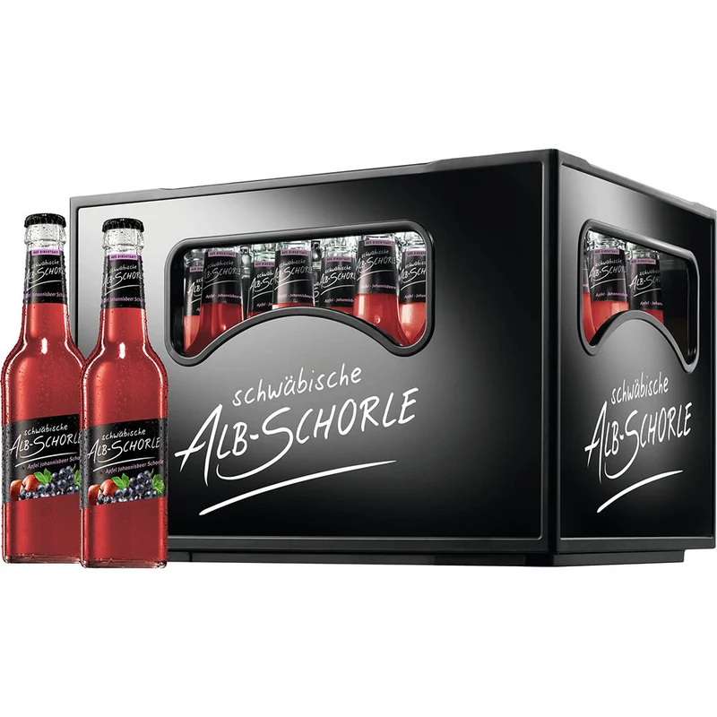 Zwiefalter Alb-Schorle Apfel-Johannisbeere 24x 0,33 Liter (MEHRWEG)