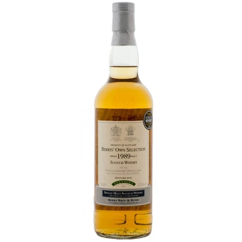 Cragganmore 20 Year Old Berry Bros & Rudd