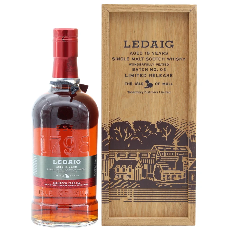 Ledaig 18 Jahre Limited Release Batch 03 46,3% 0,7l
