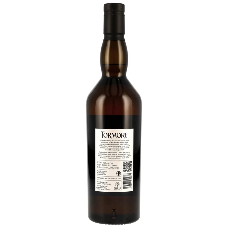Tormore 10 Jahre Blueprint Cream Sherry Cask 48% 0,7l