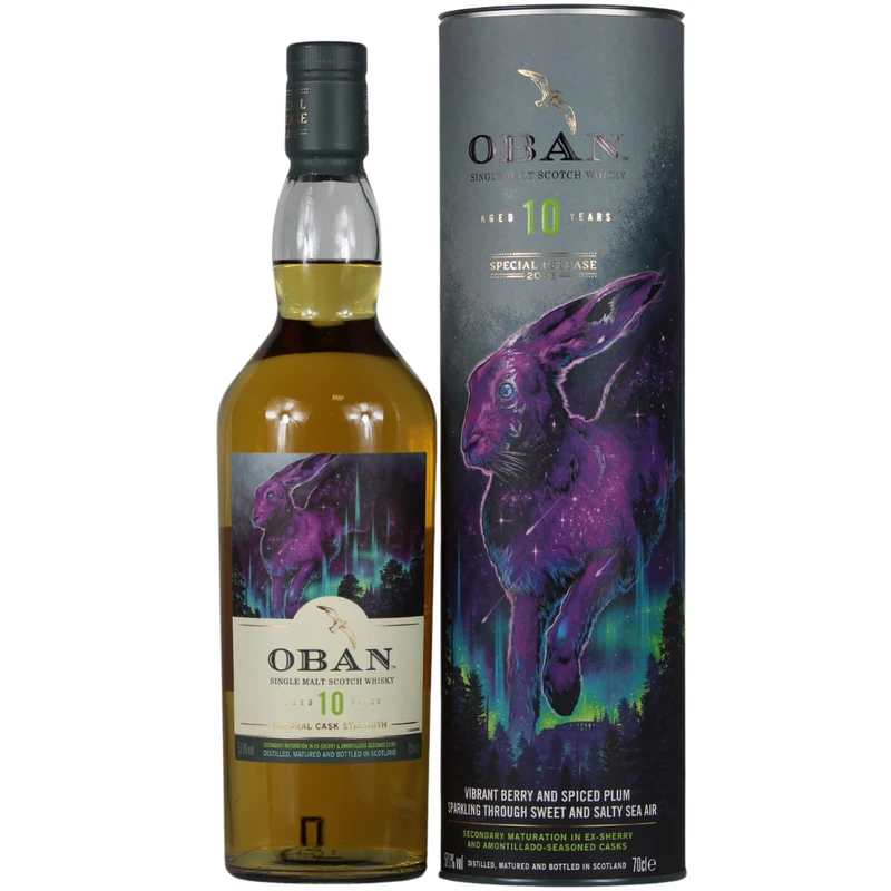 Oban 10 Jahre Natural Cask Strength Special Release 2022 57,1% 0,7l