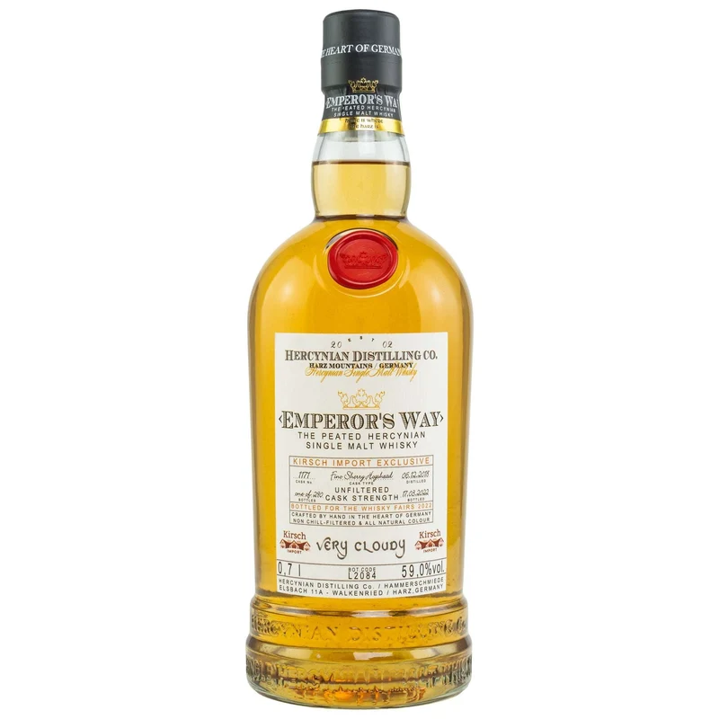 Emperor's Way | 3 Jahre | 2018/2022 | Very Cloudy | Hercynian German Whisky | 59%
