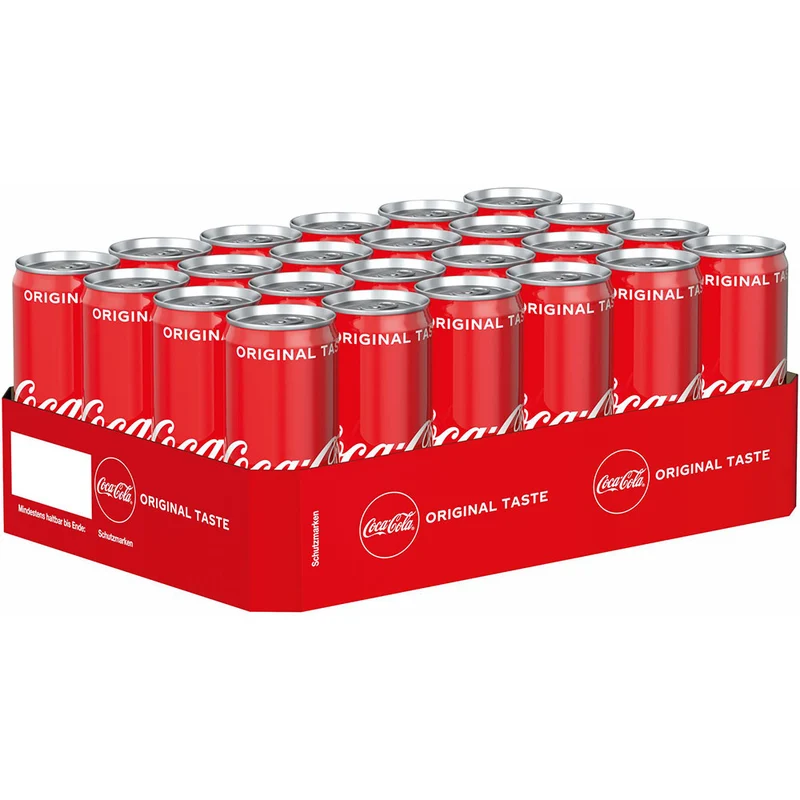 Coca Cola Original Taste 24x 0,33 Liter Dose (EINWEG)