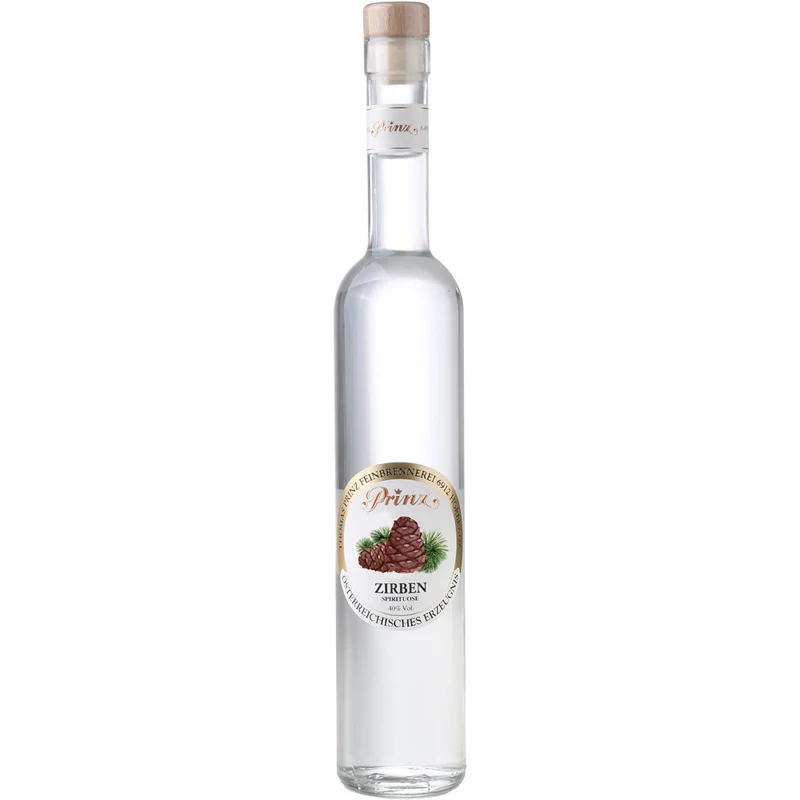 Prinz Zirben Schnaps 40% 0,5 Liter