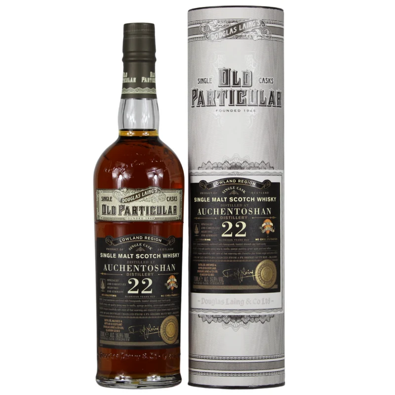 Auchentoshan 22 Jahre Old Particular Sherry Butt #DL13389 56,9% 0,7l