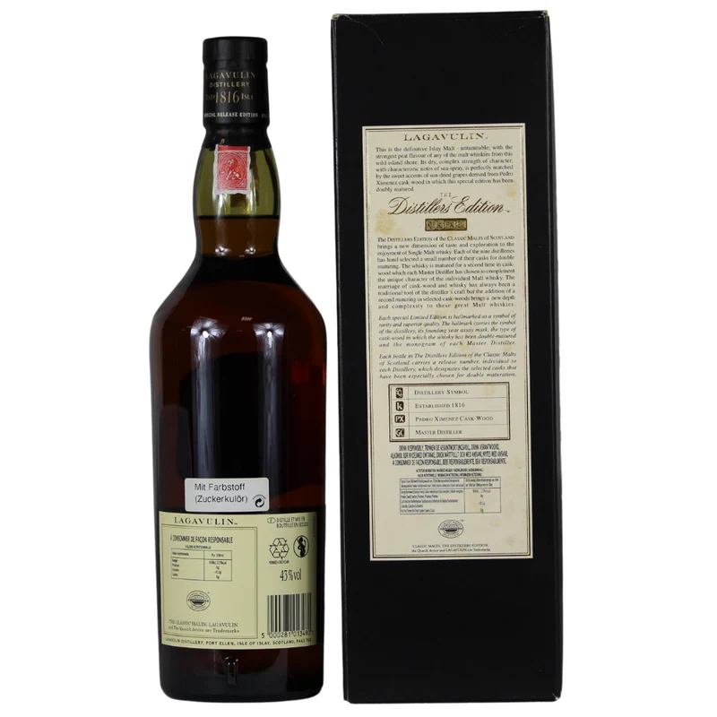 Lagavulin Distillers Edition 1995-2011 43% 0,7l