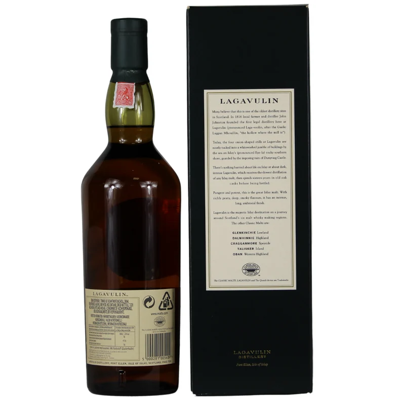 Lagavulin 16 Jahre (Bottled 2008) 43% 0,7l