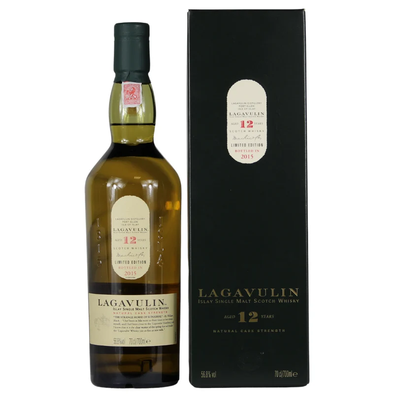 Lagavulin 12 Jahre Cask Strength Bottled 2015 56,8% 0,7l