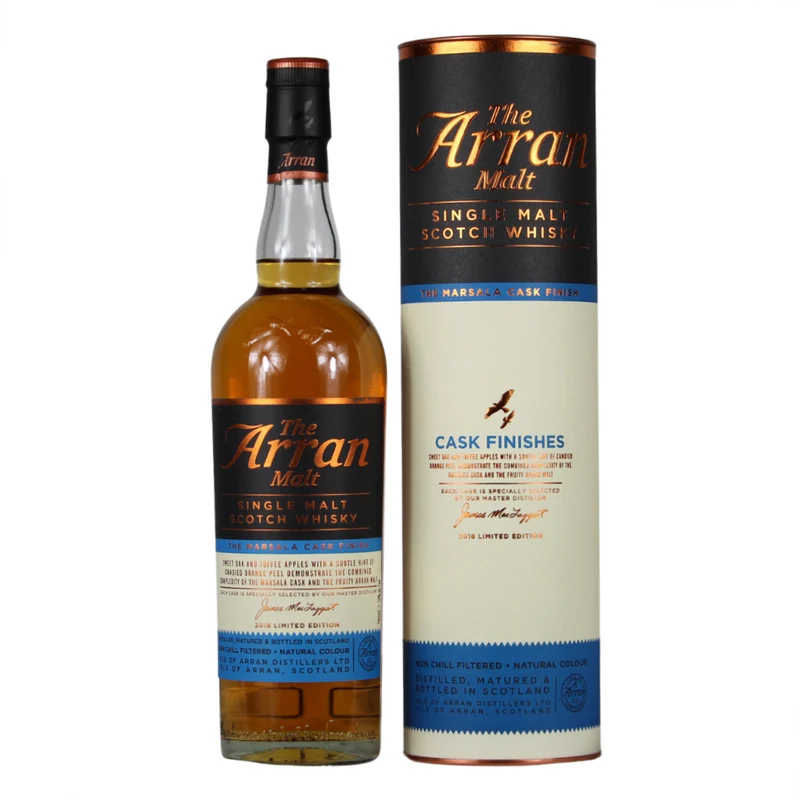 Arran The Arran Malt The Marsala Cask Finish 2018 Limited Edition 50% 0,7l