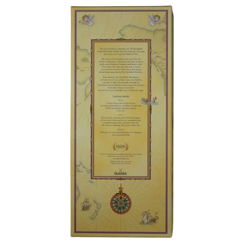 Glenfiddich 19 Jahre Age Of Discovery Madeira Cask Finish 2011 40% 0,7l
