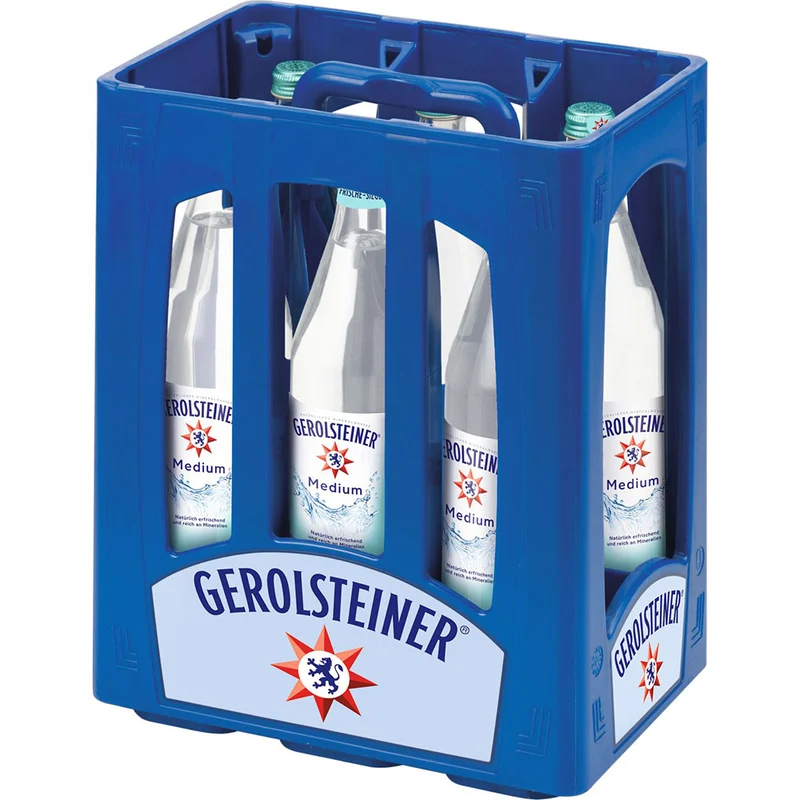 Gerolsteiner Medium 6x 1 Liter (MEHRWEG)