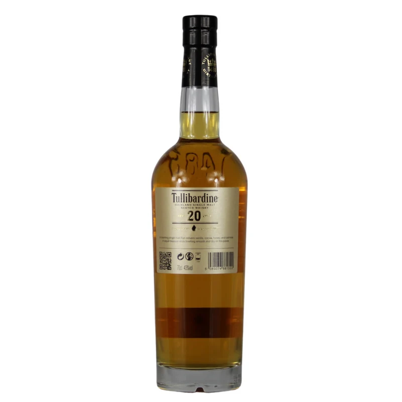 Tullibardine 20 Jahre 43% 0,7l