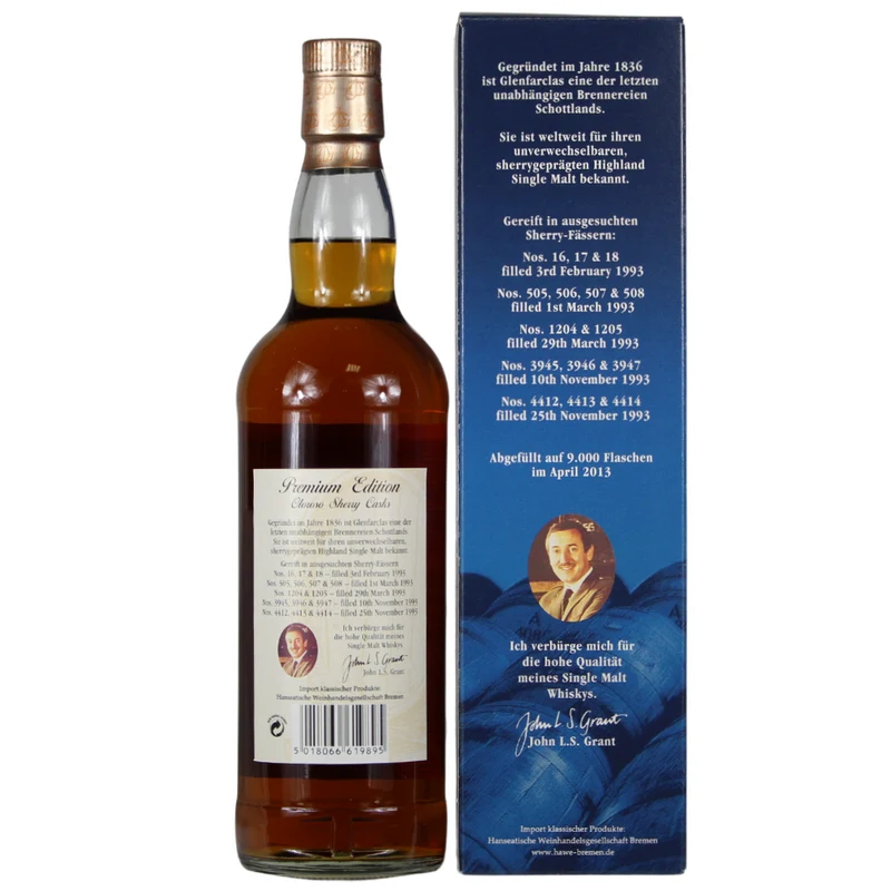 Glenfarclas Limited Rare Bottling 1993/2013 46% 0,7l