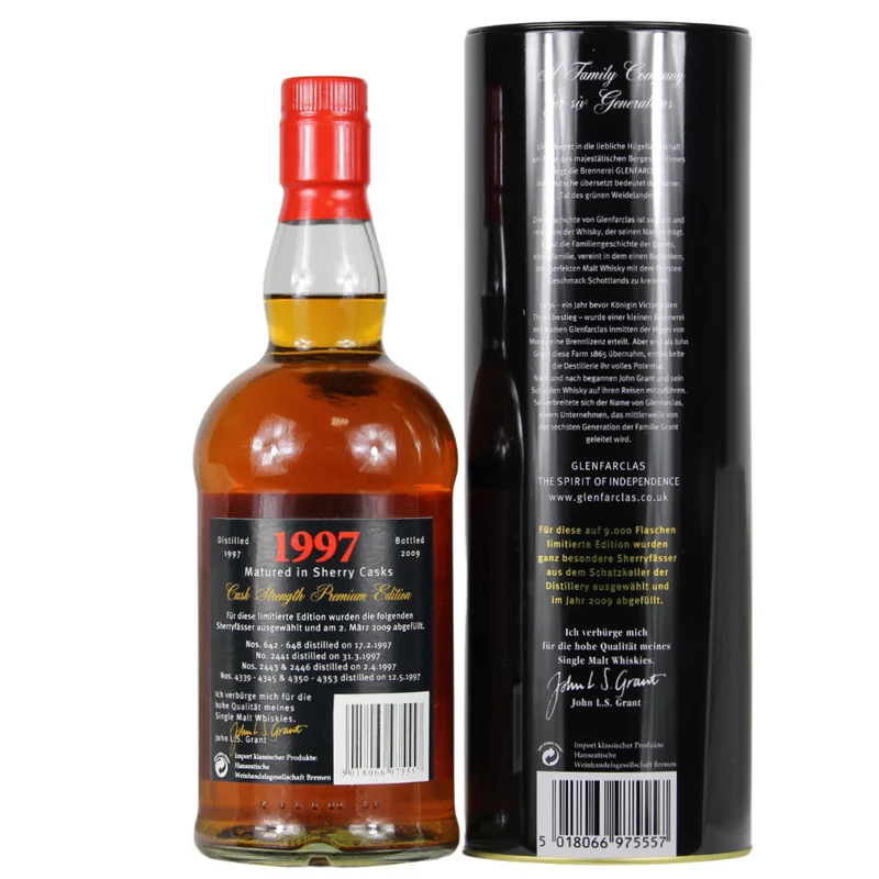Glenfarclas 1997/2010 Cask Strength Premium Edition 55,5% 0,7l