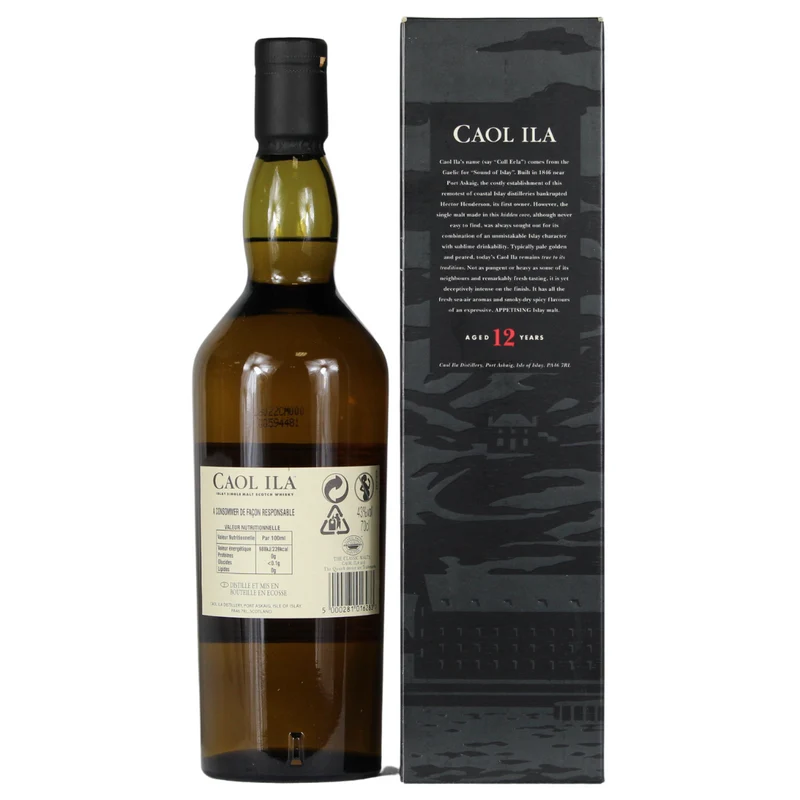 Caol Ila 12 Jahre (Bottled 2007) 43% 0,7l
