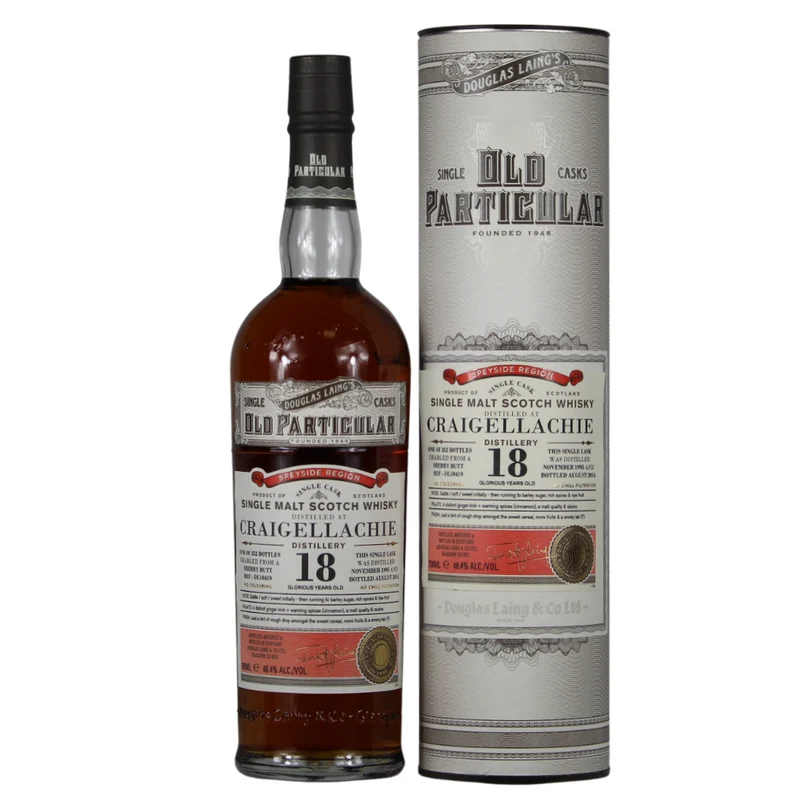 Craigellachie 18 Jahre 95/14 Douglas Laing's 48,4% 0,7l