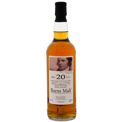 Longmorn 20 Year Old Burns Malt
