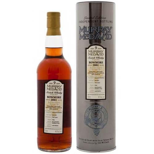 Bowmore 9 Year Old 2001 Murray McDavid