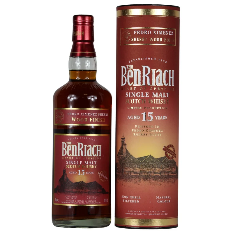 Benriach 15 Jahre Pedro Ximenez Sherry Cask Finish 46% 0,7l