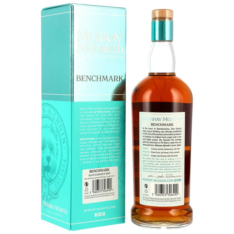 Glen Garioch 14 Jahre Murray McDavid 2010/2025 PX Sherry Cask Finish 51,6% 0,7l