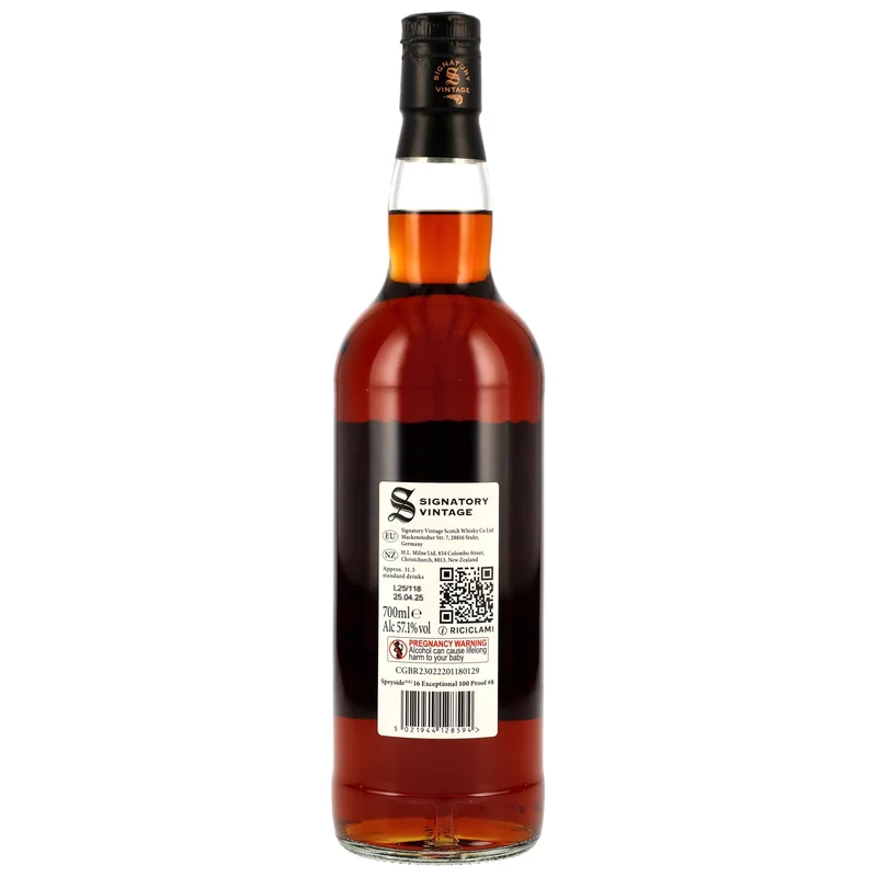 Speyside (GL) 16 Jahre 100 Proof Exceptional Cask Edition #8 SV 57,1% 0,7l