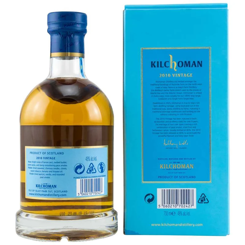 Kilchoman Vintage 2010/2019 48% 0,7l