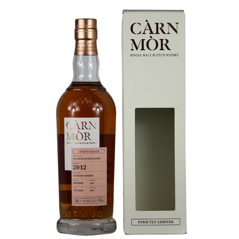 Balmenach 10 Jahre Oloroso Sherry Cask Carn Mor 47,5% 0,7l
