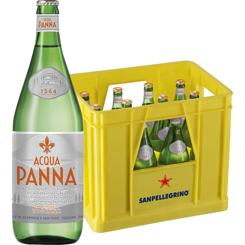 Aqua Panna Still 12x 1 Liter (MEHRWEG)