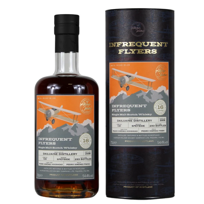 Dailuaine 16 Jahre AWW #17/158 PX Sherry Finish Inf. Flyers 54,4% 0,7l
