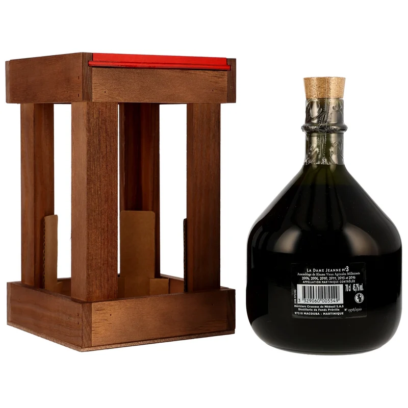 Rhum J.M Dame Jeanne 3 45,7% 0,7l