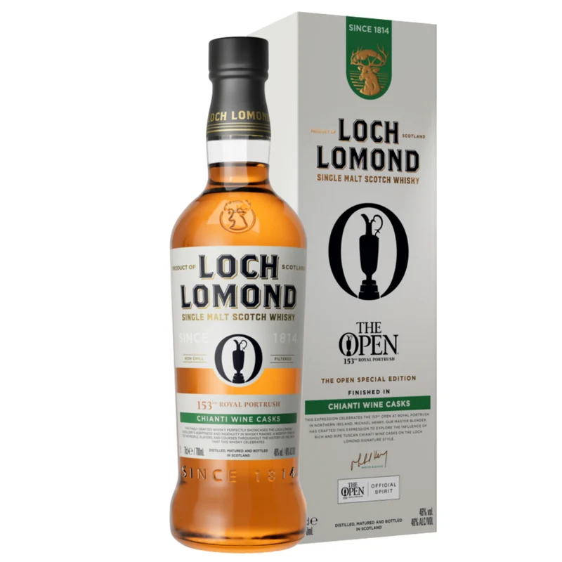Loch Lomond Chianti Wine Cask 153rd Royal Portrush 46% 0,7l