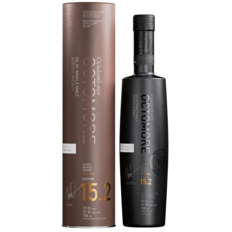 Octomore 15.2 Super Heavily Peated 108,2 PPM 57,9% 0,7l