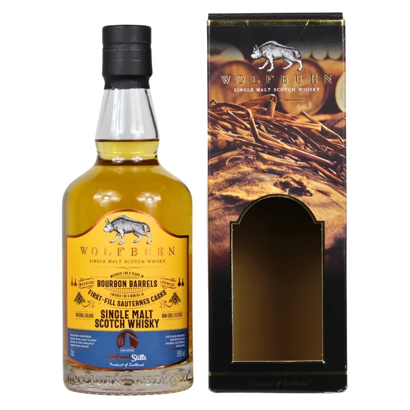 Wolfburn Vibrant Stills Exclusive for Germany Sauternes Cask Finish 50% 0,7l