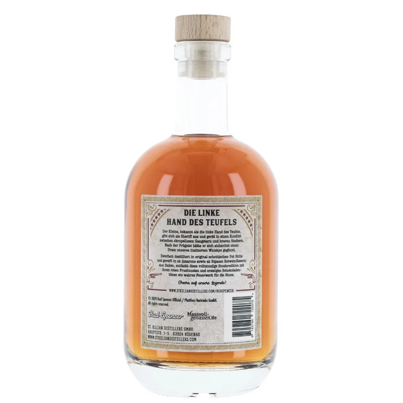 St.Kilian Die Linke Hand des Teufels Single Malt Whisky 46% 0,7l