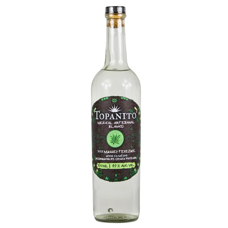 Topanito Mezcal Artesenal 100% Tepeztate 49% 0,7l