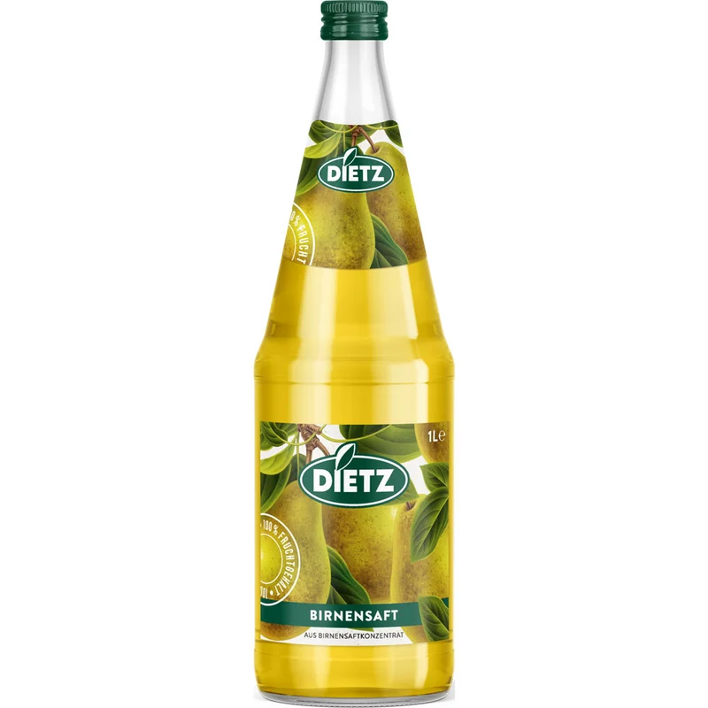 Dietz Birnensaft 6x 1 Liter (MEHRWEG)