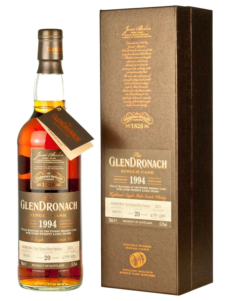 Glendronach 20 Year Old 1994 Batch 12