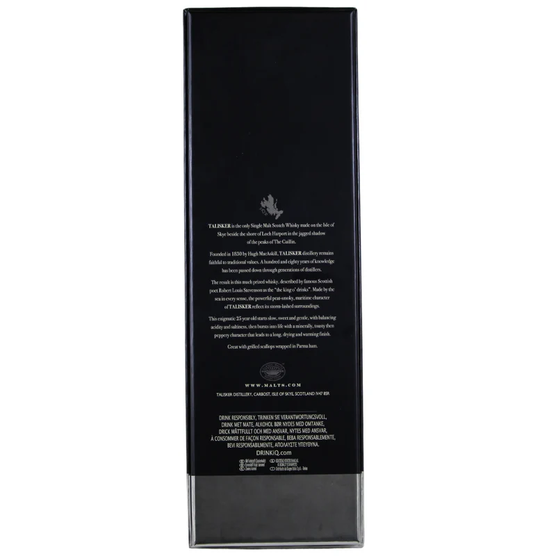 Talisker 25 Jahre 45,8% 0,7l (alte Edition)