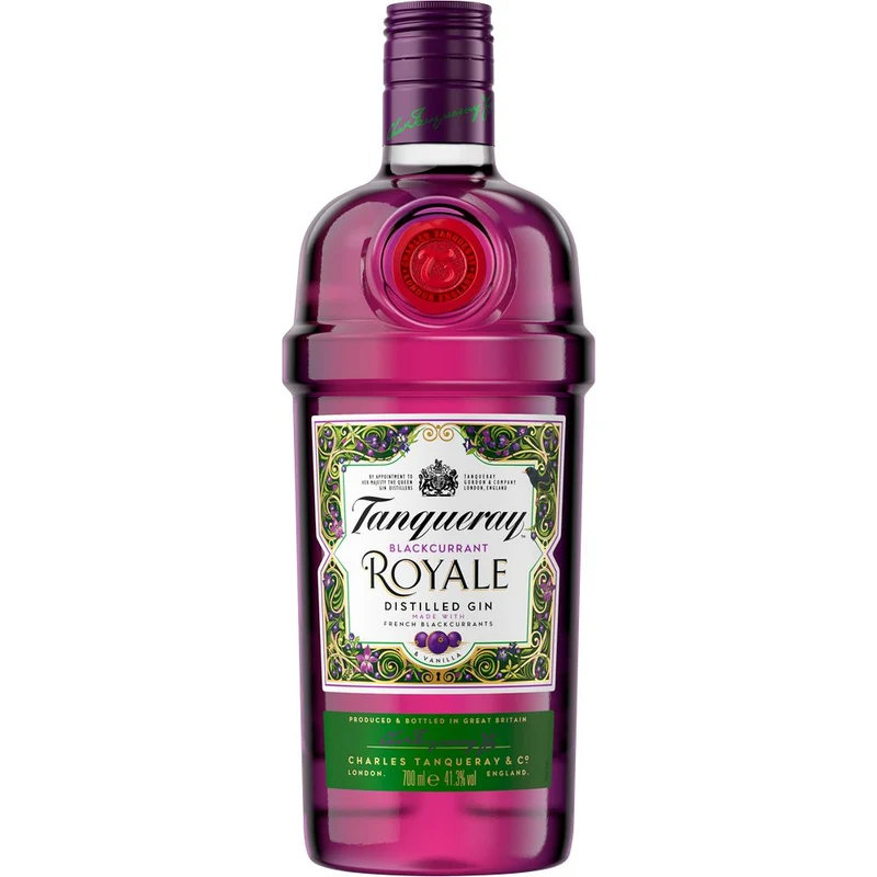 Tanqueray Blackcurrant Royale Gin 41,3% 0,7 Liter