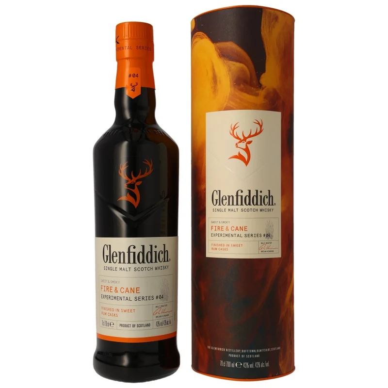 Glenfiddich Fire & Cane Experimental Series #04 43% 0,7l